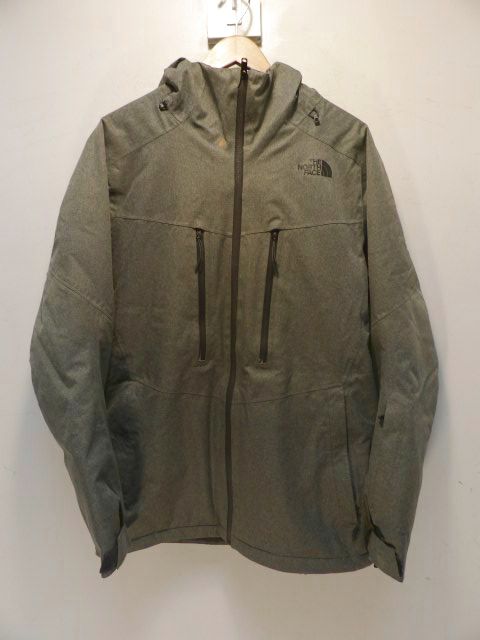 Mens North Face Size Medium Grey Jacket - Grey