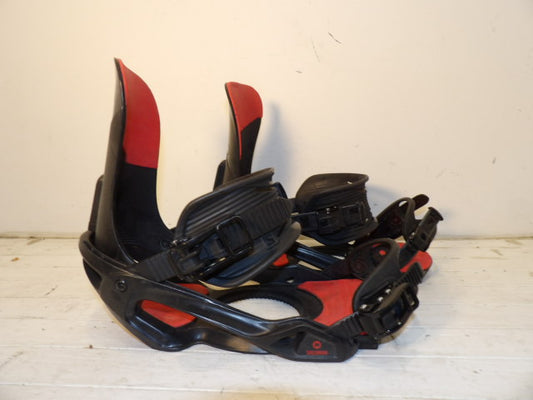 Men's Salomon Size Medium Bindings - Black / Red