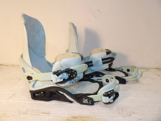 Men's Salomon District Size Large Bindings - Baby Blue