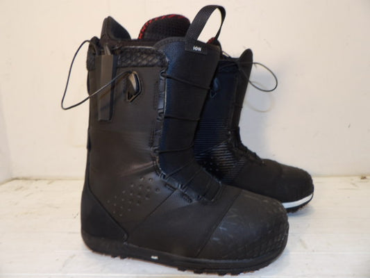 Mens Burton Ion Size 9.0 Boots - Black