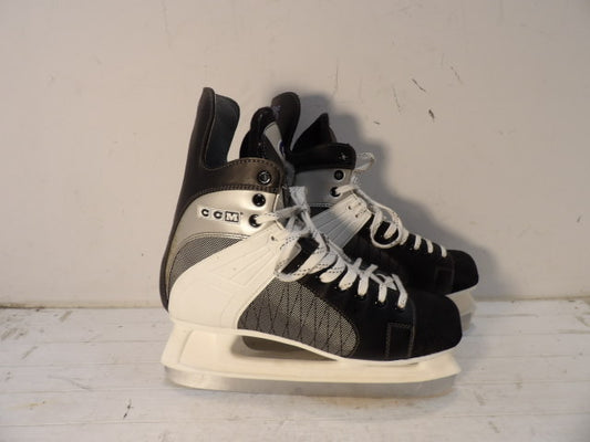 CCM Powerline Size 12 Ice Skates - Black/White