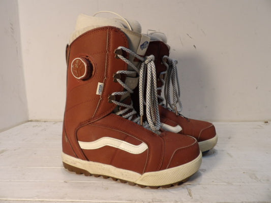 Women's Vans Ferra Pro Size 8.0 Boots - Brick / Red