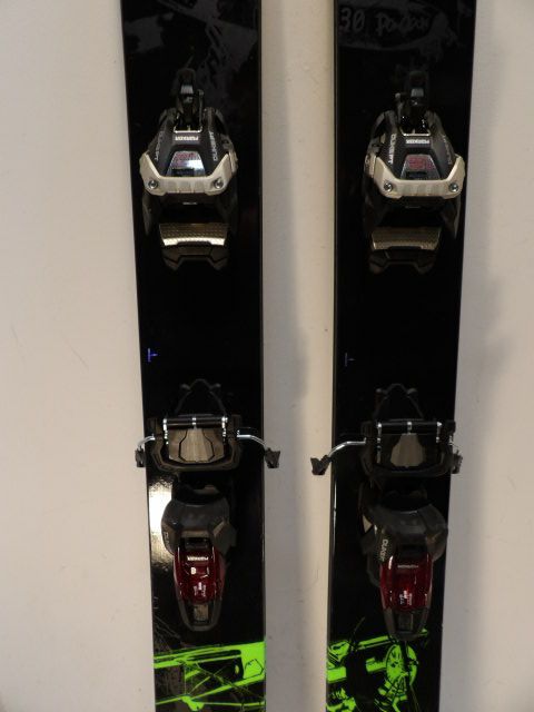 Mens K2 Pon2oon w/ Duke PT Size 179cm AT Skis - Black / Green