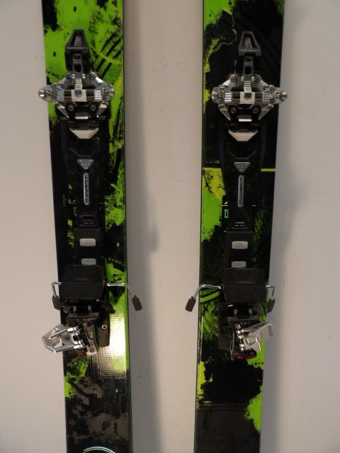 Mens K2 Annex 108 w/ Dynafit FT Size 191cm AT Skis - Black / Green