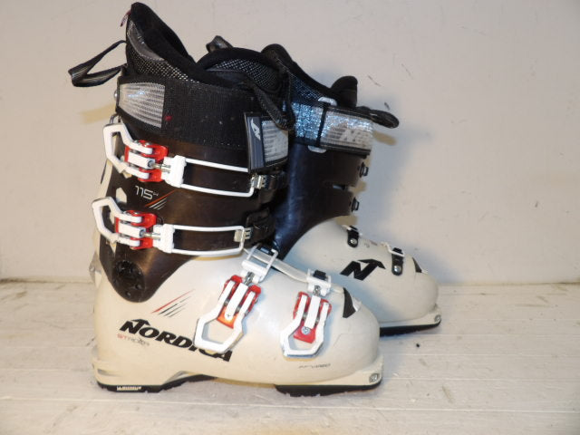 Womens Nordica Strider Size 24.5 Downhill Boots - White