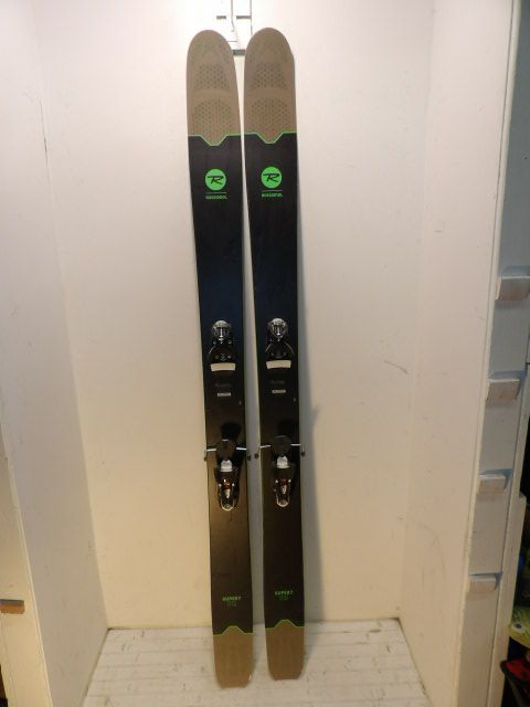 Mens Rossignol Super 7 w/ Look Duel SPX 12 Size 190cm Downhill Skis - Black