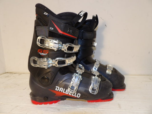 Womens Dalbello Sport 65 Size 25.5 Downhill Boots - Black / Red