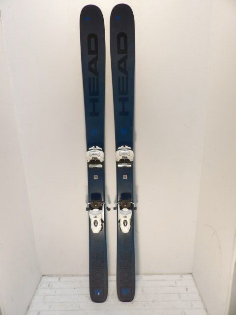 Womens Head Kore 97 Attack  Size 163cm Downhill Skis - Blue / White