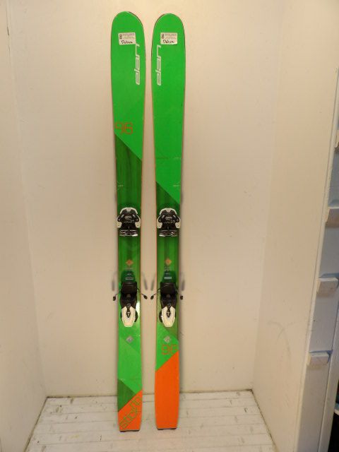 Mens Elan Rip Stick w/ Attack Size 174cm Downhill Skis - Green