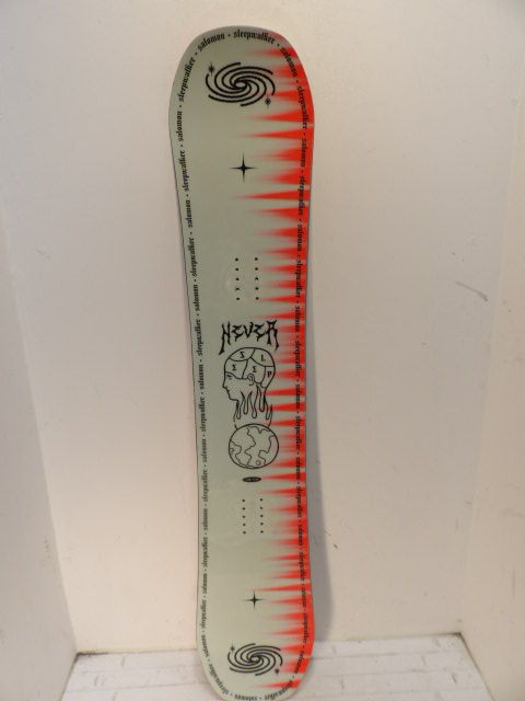 Men's Salomon Sleepwalker Size 148cm Snowboard - Grey / Red