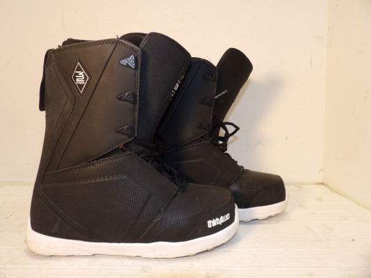 Mens 32 Lashed Size 12.0 Boots - Black