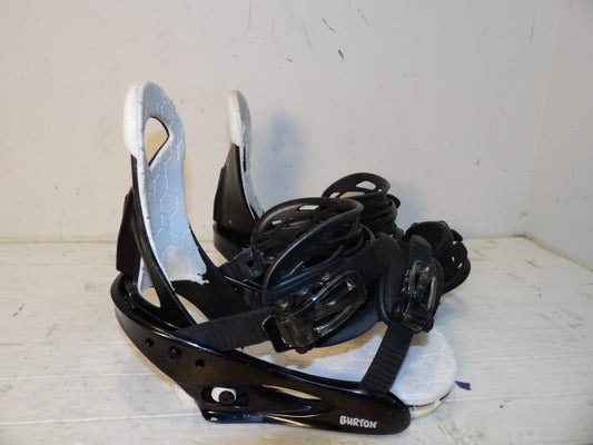 Youth Burton Mission Smalls Bindings - Black / White