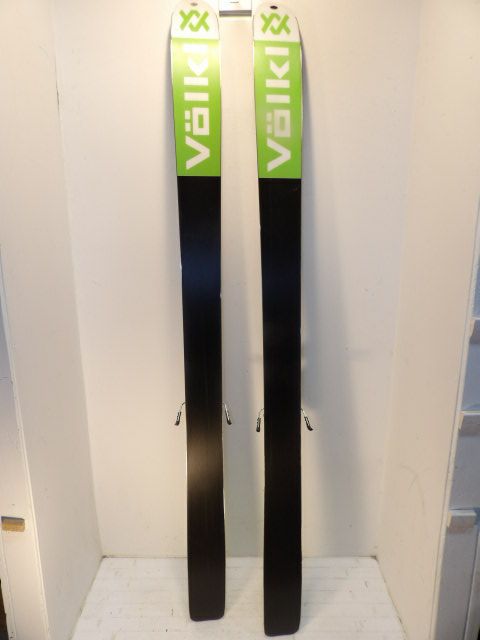 Mens Volkl BMT 109 w/ Kingpin 10 Size 186cm AT Skis - Black / Green / White