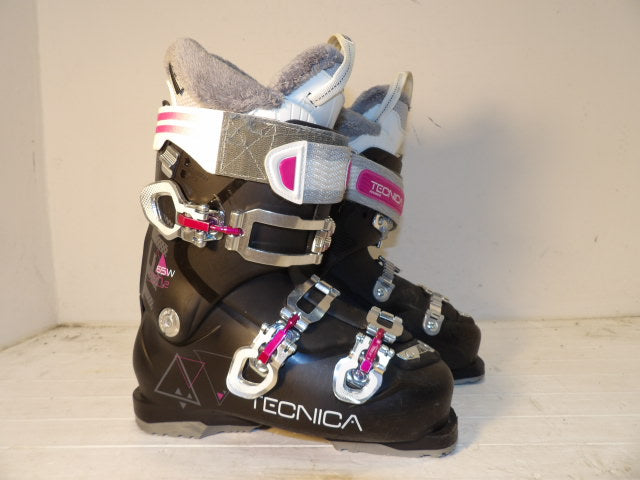 Womens Tecnica Size 25.5 Downhill Boots - Black / Pink