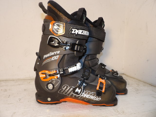 Men's Tecnica Ten 2 Size 27.5 Downhill Boots - Black / Orange
