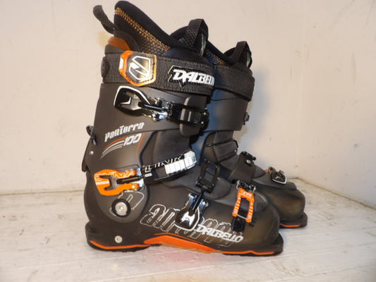 Men's Tecnica Ten 2 Size 27.5 Downhill Boots - Black / Orange