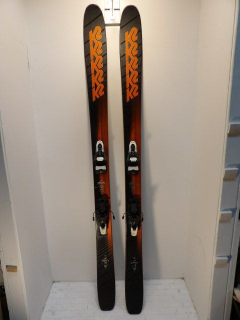 Mens K2 Pinnacle 105 w/ Atomic Shift Size 191cm AT Skis - Orange