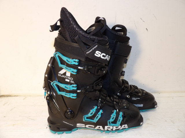 Womens Scarpa Quattro  SLSize 25.0 AT Boots - Black