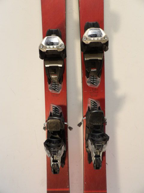 Mens Blizzard Brahma 88 w/ Marker Griffon Size 171cm Downhill Skis - Red