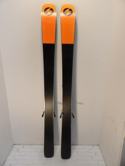 Womens Blizzard Black Pearl 88 w/ Squire Size 153cm Downhill Skis - Blue