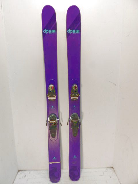Women's dps Zelda 106 w/ Look Pivot Size 163cm Downhill Skis - Purple