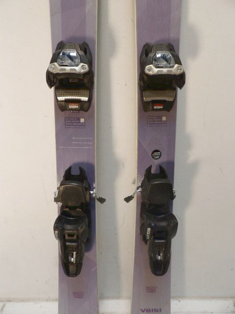 Womens Volkl Kenja 88 w/ Marker Squire Size 149cm Downhill Skis - Purple