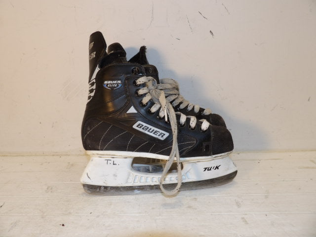 Mens Bauer Elite Size 6.0 Ice Skates - Black