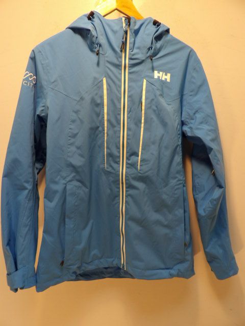 Men's Helly Hansen Size Medium Blue Jacket - Blue