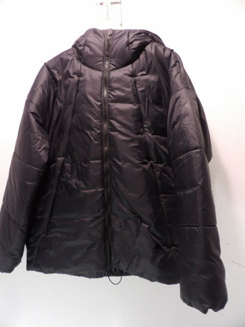 Men's Burton Futuretrust Size Large Black Puffy Jacket - Black