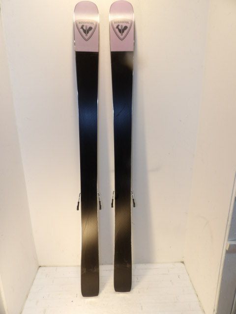 Womens Rossignol Black Ops w/ Look Size 166cm Downhill Skis - Purple