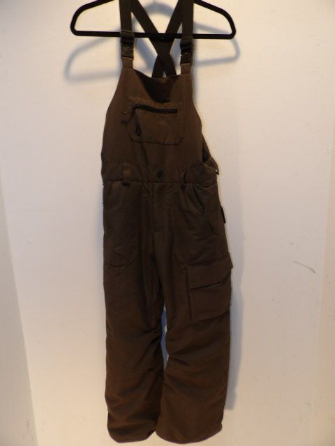 Youth Volcom Brown Bibs - Size Large - Brown