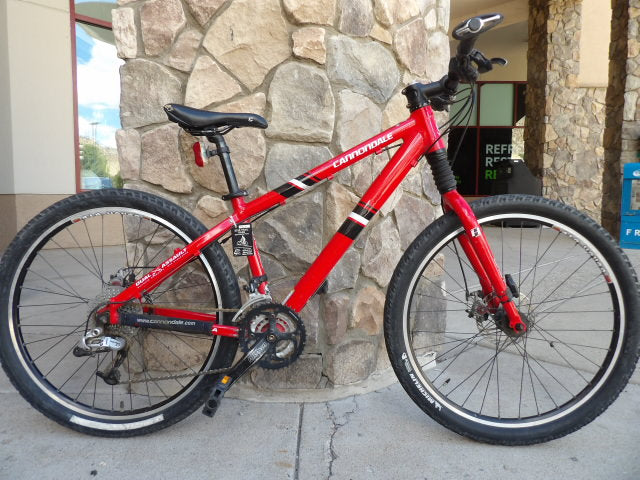 Cannondale Size Small Mountain Bike - Red