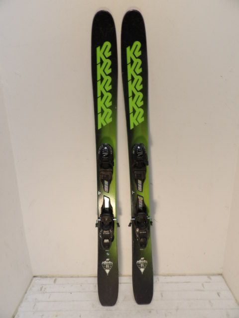 Youth K2 Pinnacle Size 130cm Kids Skis - Green