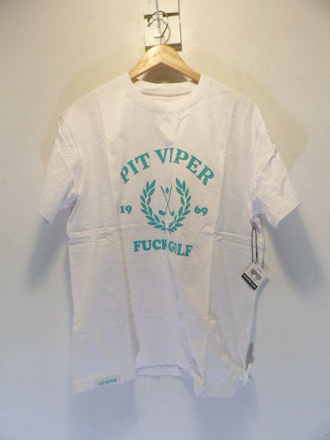 Pit Viper Size Large T-shirt - F%$# Golf - Large - White