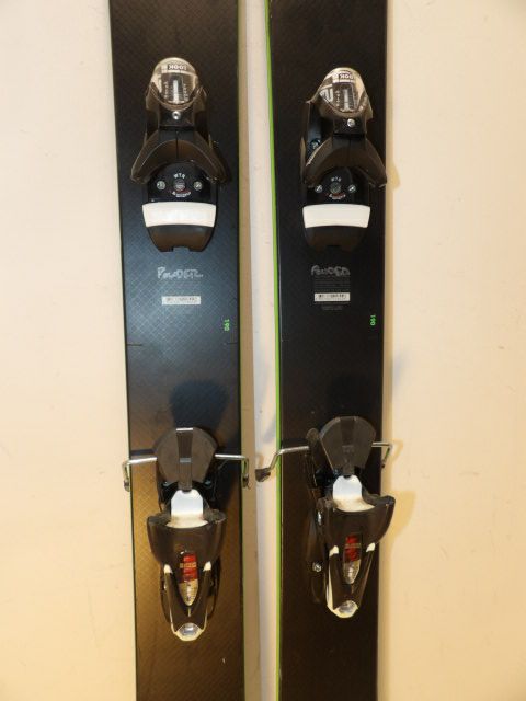 Mens Rossignol Super 7 w/ Look Duel SPX 12 Size 190cm Downhill Skis - Black