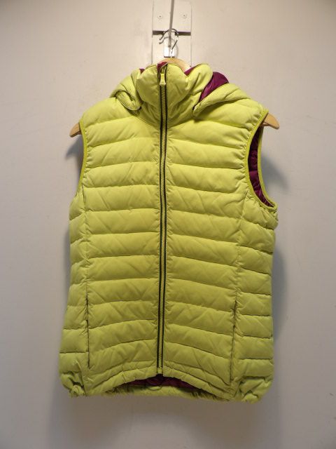 Burton AK Size L Puffy Vest - Yellow