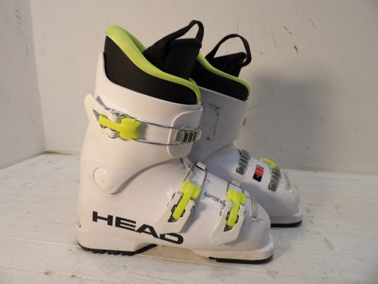 Youth Head Team Size 127cm Kids Skis - White / Black / Yellow