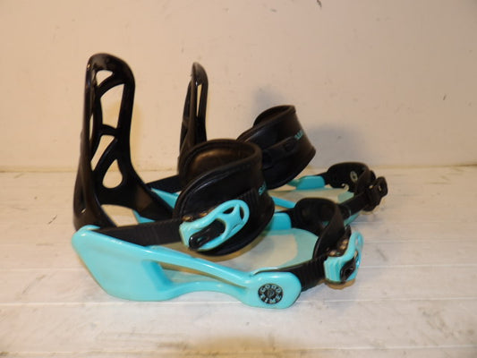 Youth Salomon Bindings - Good Times - Blue / Black