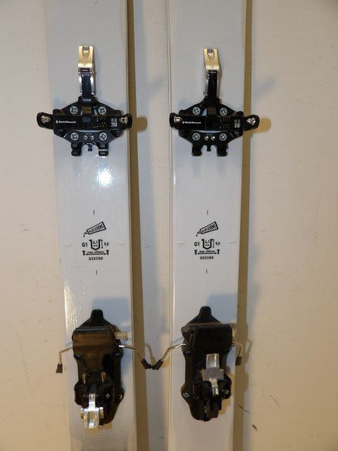 Blizzard Zero G 85 w/ Helio 350 Size 157cm AT Skis - White