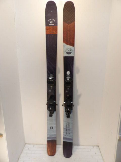 Mens Armada Tracer 108 w/ Warden  Size 180cm Downhill Skis - Brown