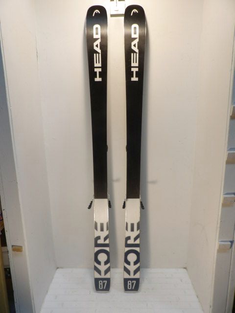 Mens Head Kore  97 w/ Attack Size 189cm Downhill Skis - Black