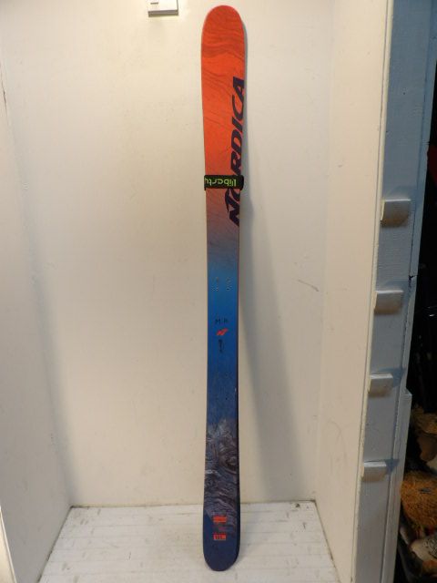 Mens Nordica Enforcer Size 185cm Downhill Skis - Red