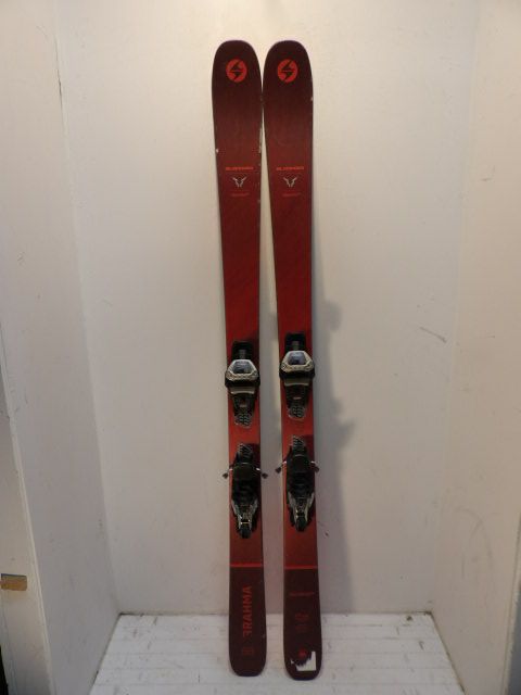 Mens Blizzard Brahma 88 w/ Marker Griffon Size 171cm Downhill Skis - Red