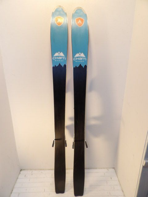 2015 Womens Dynastar Cham Size 159cm Downhill Skis - Purple