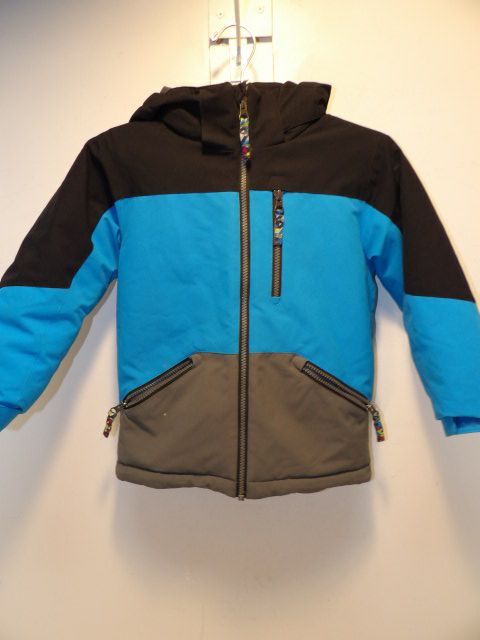 Youth Boulder Gear 6Y Blue Jacket - Blue / Black / Grey