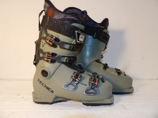 Womens Tecnica Cochise Size 24.5 Downhill Boots - Green