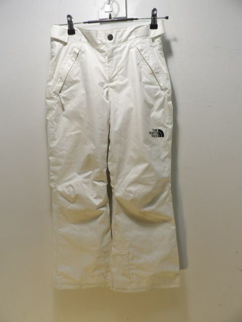 Youth North Face White Size 10/12 Pants - White