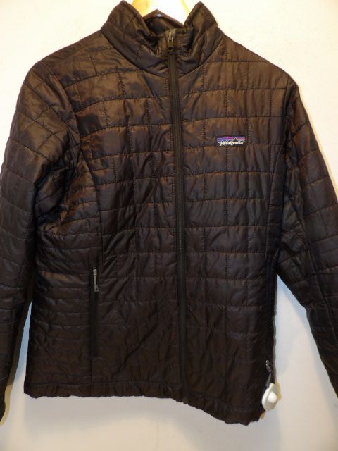 Womens Patagonia Size Medium Puffy Layer - Black