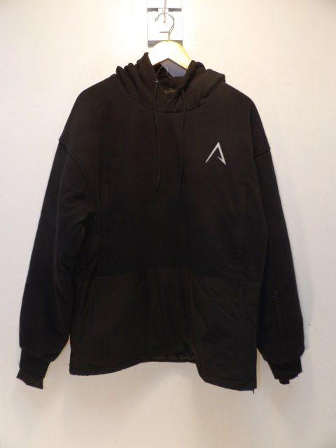 Men's Alpha Tech Softflex Hoodie Size L Black Jacket