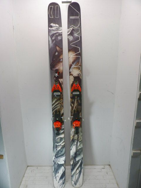 Men's Armada JJ 2.0 w/ STH 13  Size 179cm Downhill Skis - Wolf / Grey